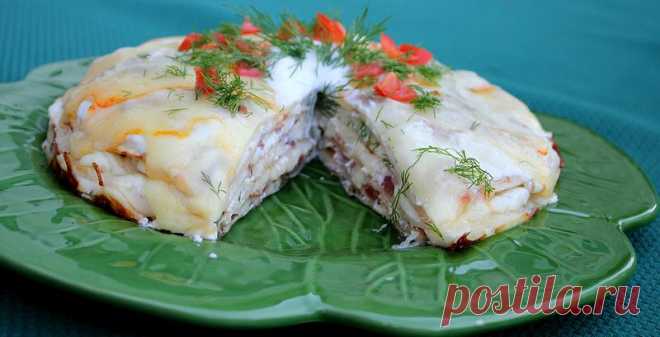 Закусочный торт | Lana.Moskalyuk.com