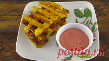 Картошка фри в духовке без масла. Безумно вкусно и не вредно! Супер Рецепт! рецепт с фото
