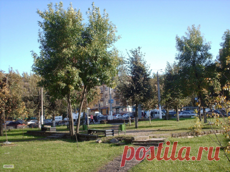 Сквер в Смоленске.  ---   Public Garden In Smolensk  Free Stock Photo HD - Public Domain Pictures