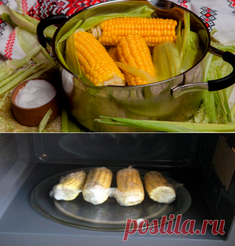 Как правильно и вкусно приготовить кукурузу в микроволновке, сварить в воде и молоке. Детям нравиться😋 | DV.VETROFF | Яндекс Дзен