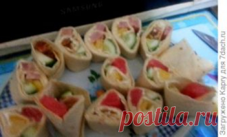 Экспресс-закуска "Ролломания" и "Светофорчики"