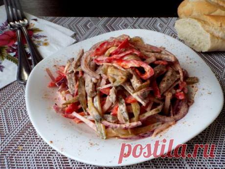 Салат «Садаф» — рецепт с фото пошагово