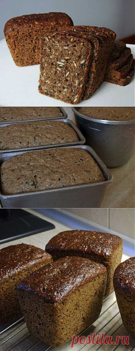 Ржаной зерновой хлеб (заварной) : Хлеб, батоны, багеты, чиабатта