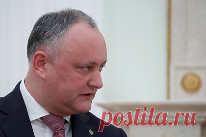 Додон заявил о победе оппозиции Молдавии