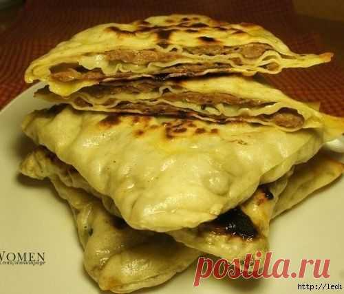 Китайские лепешки с мясом. Безумно вкусные и сочные!