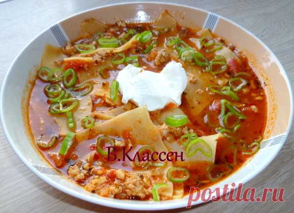 Лазанья -суп - Быстро и вкусно - Группы Мой Мир