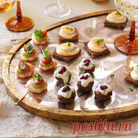 35 крутых рецептов закусок из овощей, фруктов, сыра, мяса, рыбы и морепродуктов