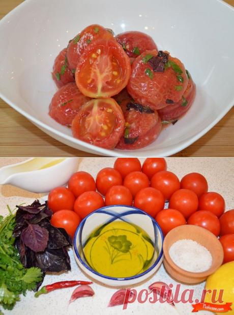 Маринованные помидоры в лимоне с медом