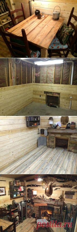 Как превратить гараж в уютную хижину