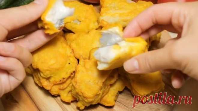 Хрустящая снаружи и сочная внутри. Удачный рецепт рыбы в кляре.