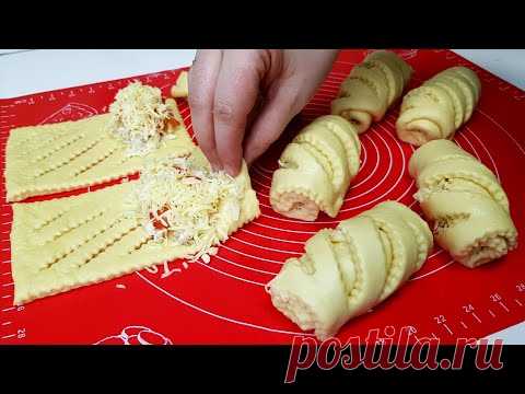 Съедается в один миг! Их всегда мало ‼ Пирожочки куриные  мягкие и вкусные