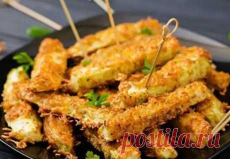 Кабачковые пальчики без капли жира: закуска заменила чипсы - Steak Lovers - медиаплатформа МирТесен