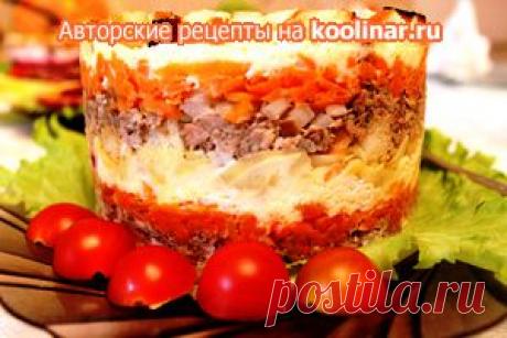 Салат с сухариками. Рецепт c фото, мы подскажем, как приготовить!