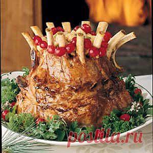 "Корона" из баранины  time-cook.ru