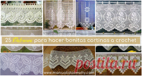 25 Patrones para Hacer Bonitas Cortinas a Crochet ⋆ Manualidades Y DIY ¿Busca hermosas cortinas para hacer en crochet? No busque más, tenemos la colección de cortinas ideal, donde puede elegir su favorito de entre 25 patrones diferentes. En esta oportunidad, compartimos con los lectores 25 bonitos, prácticos y fáciles patrones para … Ler mais... →