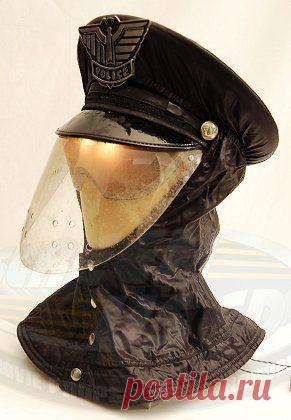 Дизельпанк. Фуражка с защитой шеи. Забрало.