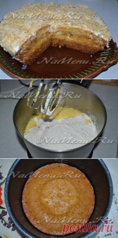 Медовик в мультиварке, простой рецепт, пошаговый