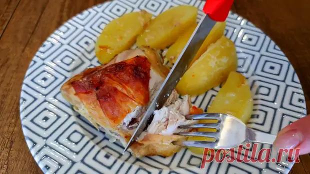 Курицу не жарю и не варю. Просто заливаю ее кефиром. Это блюдо удивило всех, кто его пробовал - Будет вкусно - Социальная сеть 