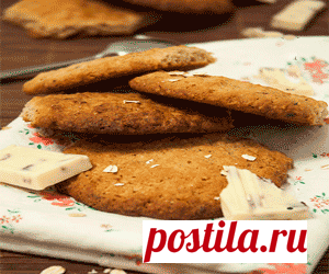 Домашнее овсяное печенье с шоколадом. В разы вкуснее магазинного!