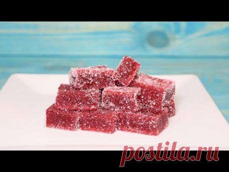 Домашний мармелад со вкусом вишни на пектине. Десерт в ПОСТ.