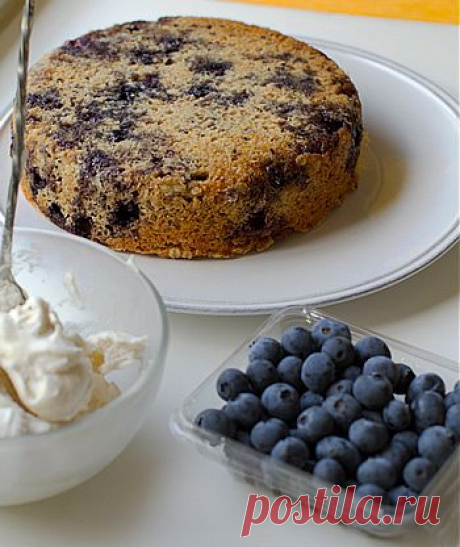 Рецепт шарлотки с черникой в мультиварке - Шарлотка . 1001 ЕДА вкусные рецепты с фото!