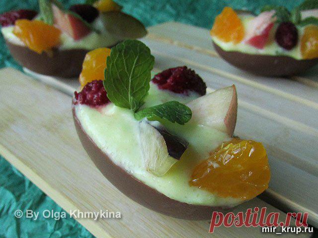 Шоколадное лукошко