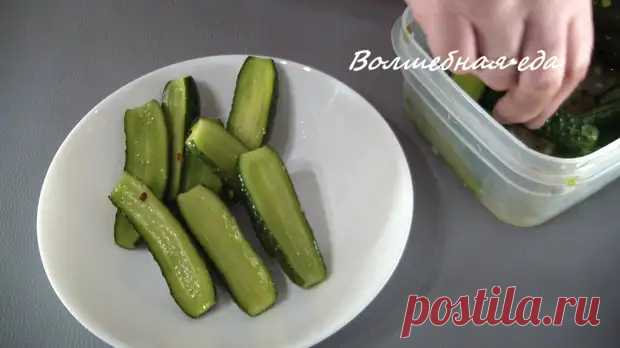 Мариную огурцы без уксуса и ем уже на второй день. Вкуснее малосольных огурцов - Будет вкусно - 28 июня - Медиаплатформа МирТесен