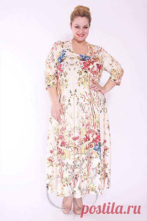 Платья для полных женщин в стиле Бохо-шик итальянского бренда Boho Style. Весна-лето 2015