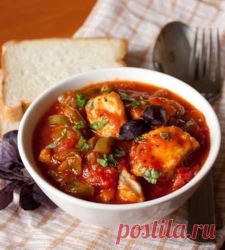 Пеппероната с курицей