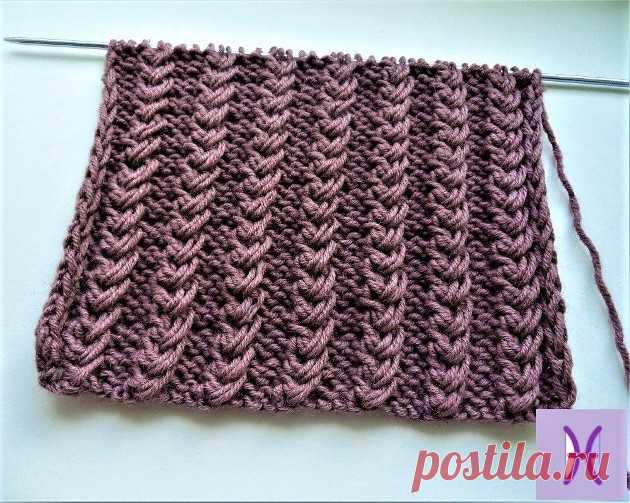 Вязать просто, смотрится шикарно - 2 резинки с описаниями и схемами | Ручная работа Пульс Mail.ru