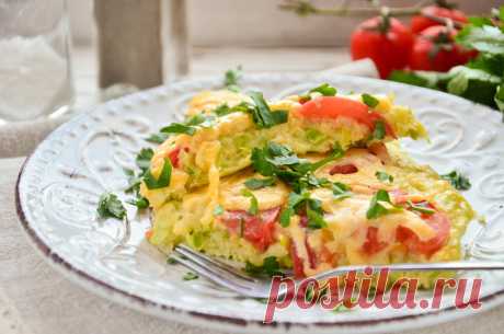 Кабачковая пицца с помидорами и сыром: рецепт с фото пошагово