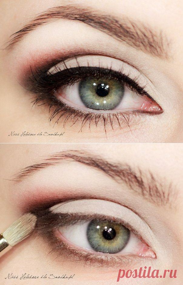 ОБЛЕДЕНЕЛАЯ РОЗА Секреты макияжа для женщин с опущенными вниз внешними уголками глаз