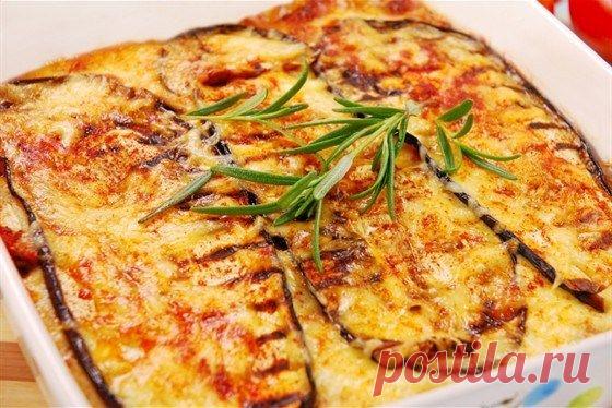 Баклажаны с сыром мацарелла