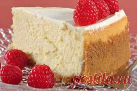 Творожный чизкейк без выпечки