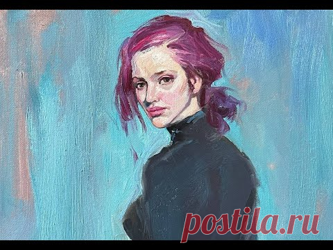 Как нарисовать лицо: фрагмент видео-урока "Эльф". Художник Игорь Сахаров