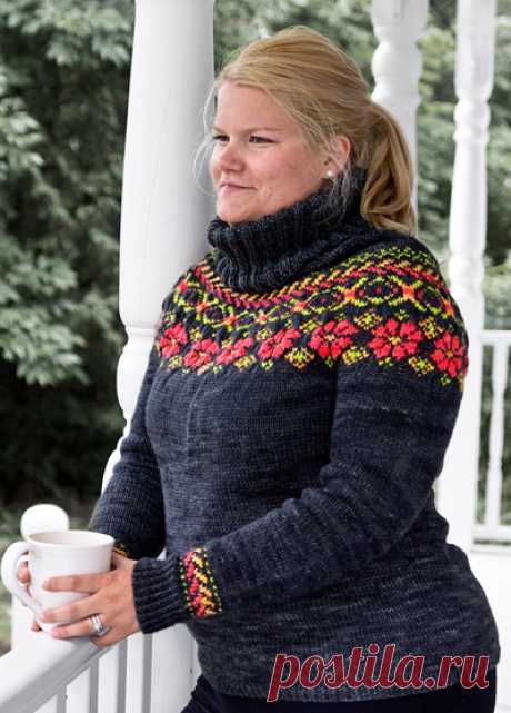 Winter Doldrums pullover - Knitty.com - Winter 2014