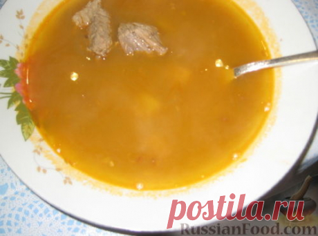 Рецепт: Суп из чечевицы на RussianFood.com
