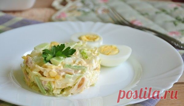 Готовлю такой салат каждый четверг! Очень вкусный Салат «Неженка»