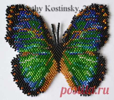 Морфо Монтесума. Коллекция 63 бабочки мира