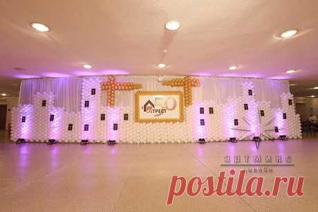 Оформление юбилея строительной компании "47 Трест"