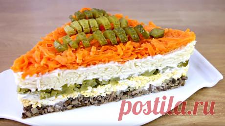 Очень вкусный и необычный салат | 🥗❤️Едим Дома | Яндекс Дзен