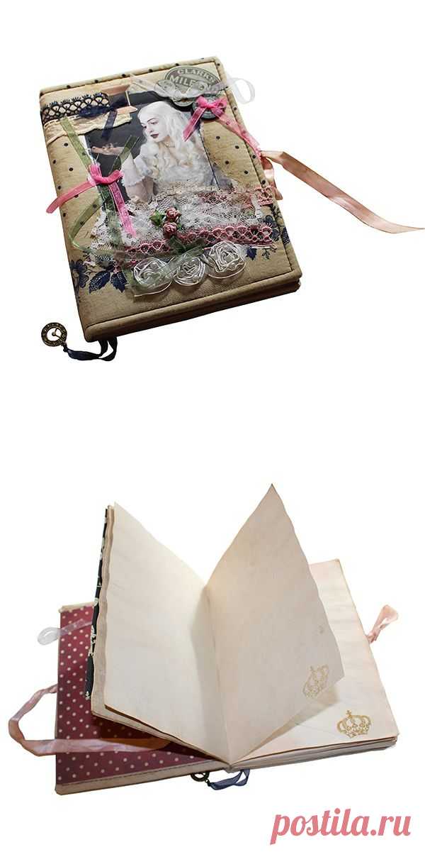 "Чай с Белой Королевой" блокнот - магазин Лавка Рукодельников