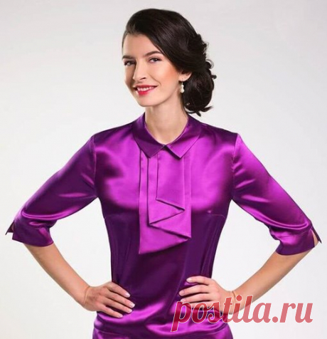 Как посадить втачной рукав с помощью трикотажной тесьмы .