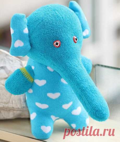 Как сделать игрушку из носка. | ИГРУШКИ СВОИМИ РУКАМИ