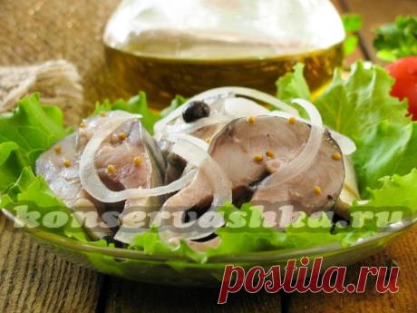 Скумбрия пряного посола в домашних условиях, очень вкусная