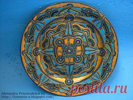 (+1) тема - Точечная роспись Александры Фетининской | СДЕЛАЙ САМ!