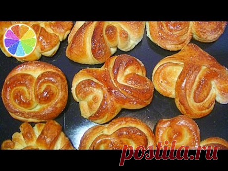 10 простых форм для сахарных булочек.