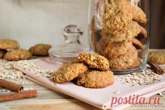 Мягкие овсяные пряники - рецепт с фото / Рецептик.su