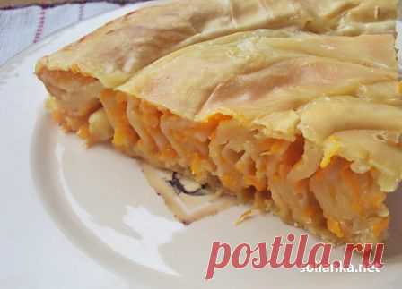 Пирог из тыквы