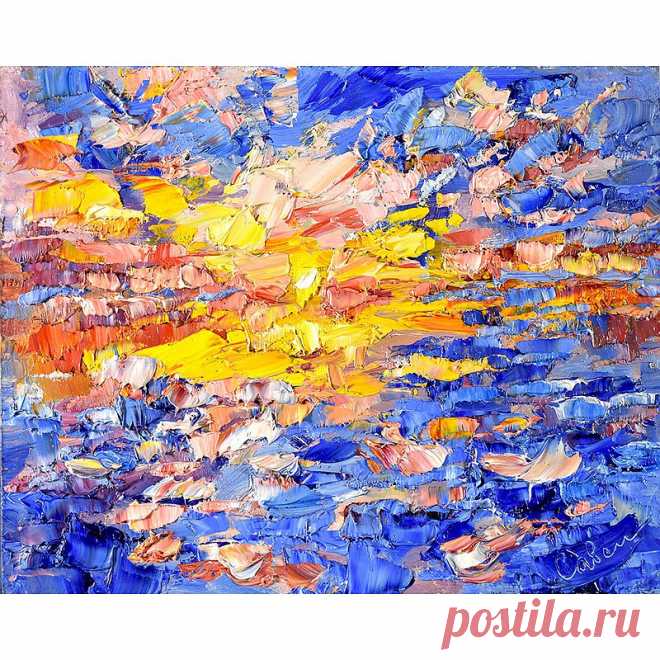 Seascape Painting Sunset Landscape Original Oil Artwork Sea Sky Nature Art 油畫原作 - Shop ArtDivyaGallery Posters - Pinkoi Seascape Painting Sunset Landscape Original Oil Artwork Sea Sky Nature Art 油畫原作 Small Plein Air 20,5 x 25,5 cm, 8 x 10 inches Natalya Savenkova Medium: panel, oil paints. Style: Modern, Impressionist, Impasto. Need a decorative frame. Small beautiful painting for home and office, the perfect gift for your relatives and friends.